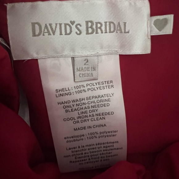 Bridesmaid dress, great condition, not hemmed. - Picture 4 of 4